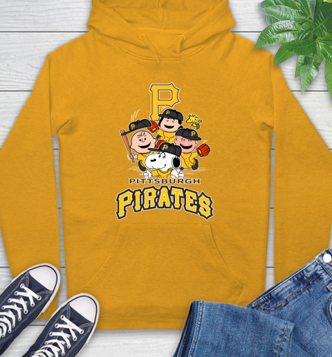 MLB Pittsburgh Pirates Snoopy Charlie Brown Woodstock The Peanuts Movie Baseball T Shirt_000 Hoodie 2