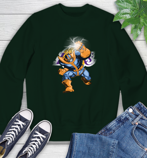 Los Angeles Lakers NBA Basketball Thanos Avengers Infinity War Marvel Sweatshirt 12