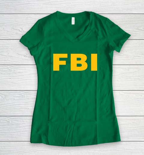Female Body Inspector Cobra Kai Women's V-Neck T-Shirt 3