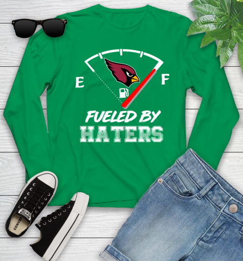 Arizona Cardinals NFL Football Fueled By Haters Sports Youth Long Sleeve 7