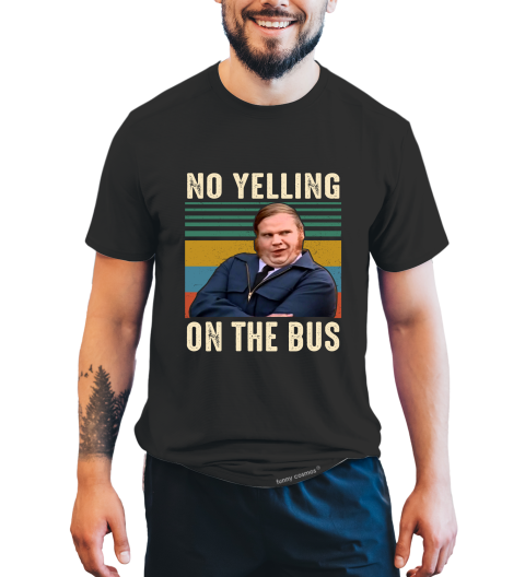 Billy Madison Vintage T Shirt, No Yelling On The Bus T Shirt, Bus Driver Tshirt