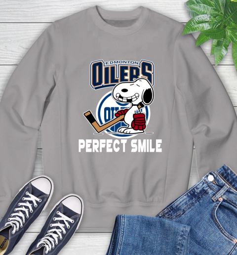 NHL Detroit Red Wings Snoopy Perfect Smile The Peanuts Movie Hockey T Shirt Sweatshirt 5