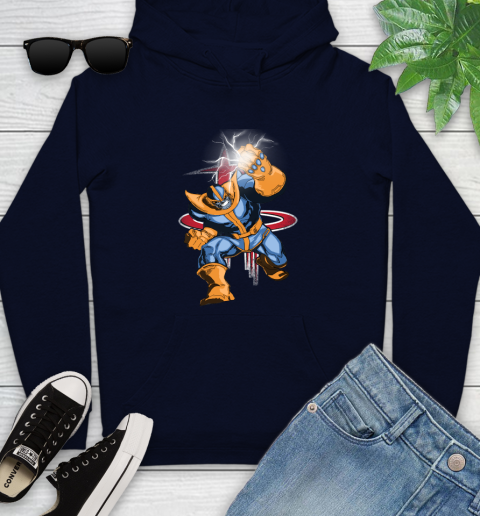 Houston Rockets NBA Basketball Thanos Avengers Infinity War Marvel Youth Hoodie 3