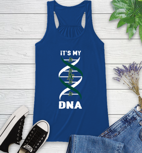 Oakland Athletics MLB Baseball It's My DNA Sports Racerback Tank 8