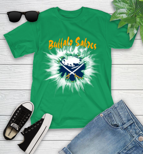 Buffalo Sabres NHL Hockey Adoring Fan Rip Sports Youth T-Shirt 8