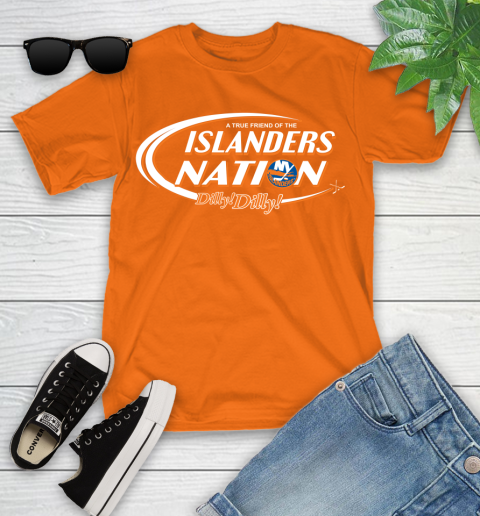 NHL A True Friend Of The New York Islanders Dilly Dilly Hockey Sports Youth T-Shirt 9