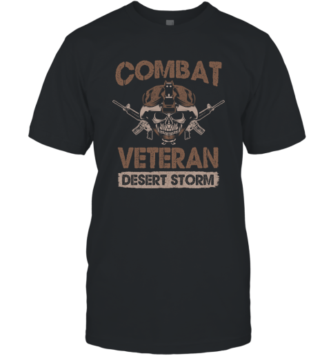 Combat Veteran Desert Storm T-Shirt