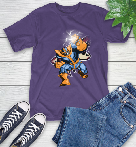 Arizona Coyotes NHL Hockey Thanos Avengers Infinity War Marvel T-Shirt 17