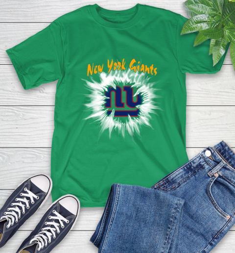 New York Giants NFL Football Adoring Fan Rip Sports T-Shirt 7
