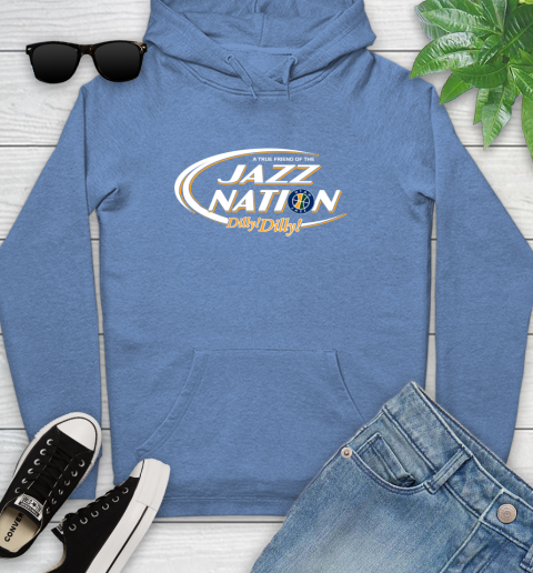NBA A True Friend Of The Utah Jazz Dilly Dilly Basketball Sports Youth Hoodie 13