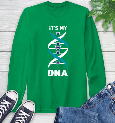 Charlotte Hornets NBA Basketball It's My DNA Sports Long Sleeve T-Shirt 8