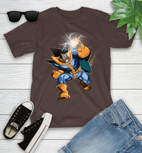 San Jose Sharks NHL Hockey Thanos Avengers Infinity War Marvel Youth T-Shirt 7