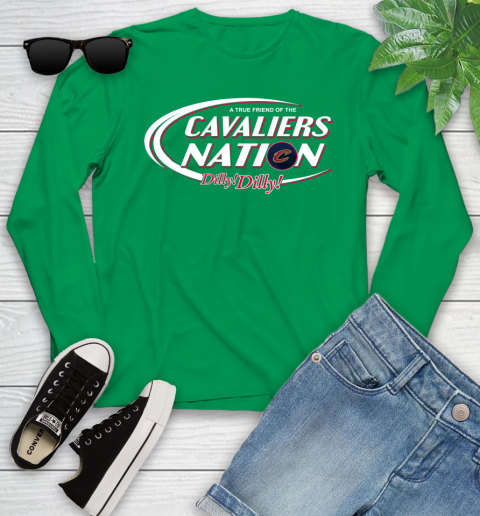 NBA A True Friend Of The Cleveland Cavaliers Dilly Dilly Basketball Sports Youth Long Sleeve 7
