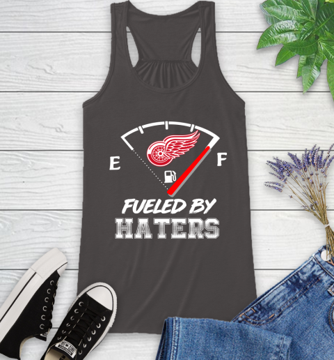 Detroit Red Wings NHL Hockey Fueled By Haters Sports Racerback Tank 11