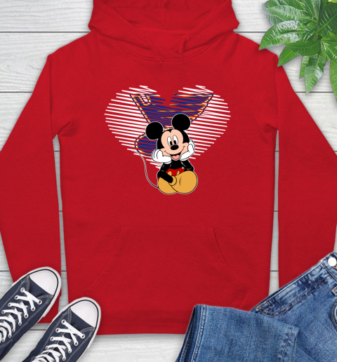 NHL St.Louis Blues The Heart Mickey Mouse Disney Hockey Hoodie 10