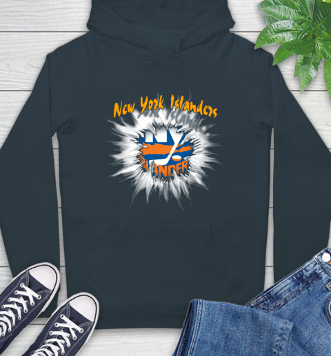 New York Islanders NHL Hockey Adoring Fan Rip Sports Hoodie 7