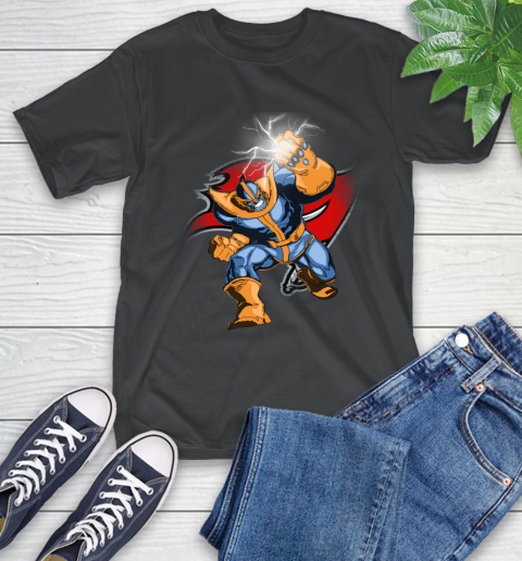 Tampa Bay Buccaneers NFL Football Thanos Avengers Infinity War Marvel T-Shirt