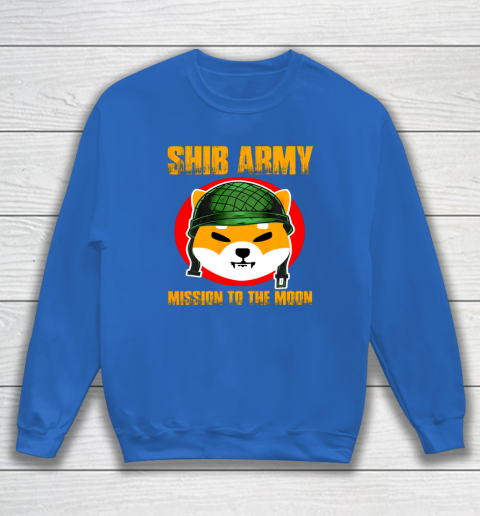 Shiba Army Shiba Inu Coin Crypto Token Cryptocurrency Wallet Sweatshirt 5