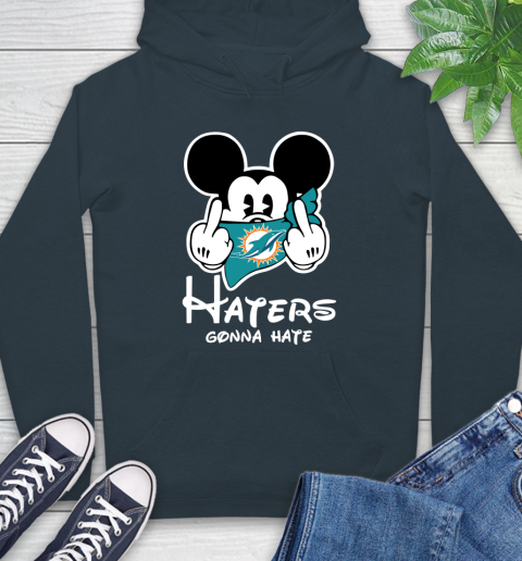 NFL Miami Dolphins Haters Gonna Hate Mickey Mouse Disney Football T Shirt Hoodie 7