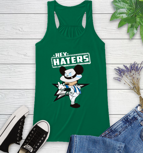 NHL Hey Haters Mickey Hockey Sports Dallas Stars Racerback Tank 6
