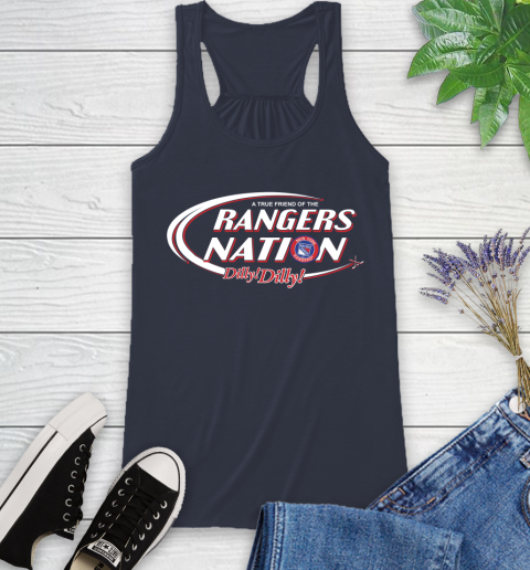 NHL A True Friend Of The New York Rangers Dilly Dilly Hockey Sports Racerback Tank 10