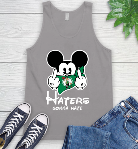 NBA Boston Celtics Haters Gonna Hate Mickey Mouse Disney Basketball T Shirt Tank Top 3
