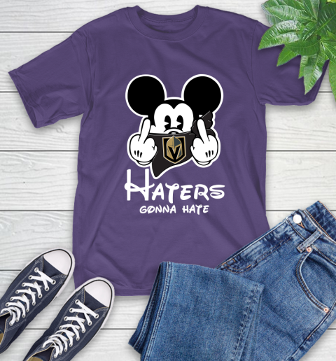NHL Vegas Golden Knights Haters Gonna Hate Mickey Mouse Disney Hockey T Shirt T-Shirt 5