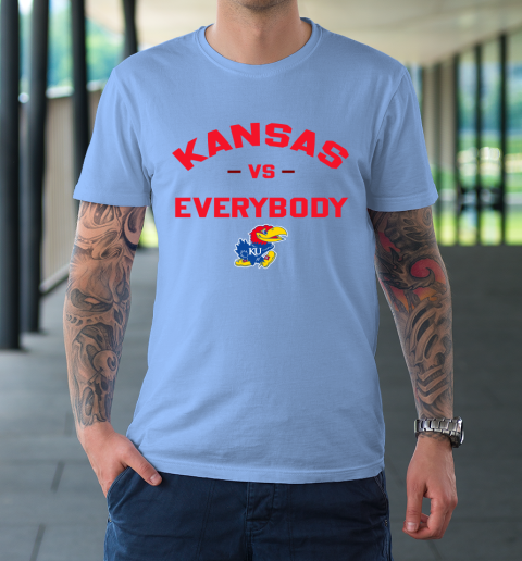 Kansas Jayhawks Vs Everybody T-Shirt 7