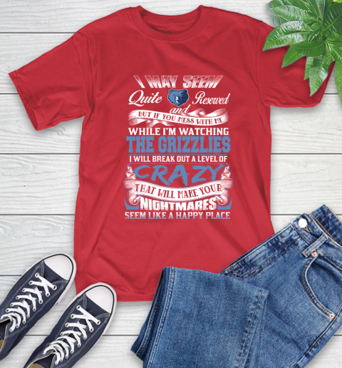 Memphis Grizzlies NBA Basketball Don't Mess With Me While I'm Watching My Team T-Shirt 11