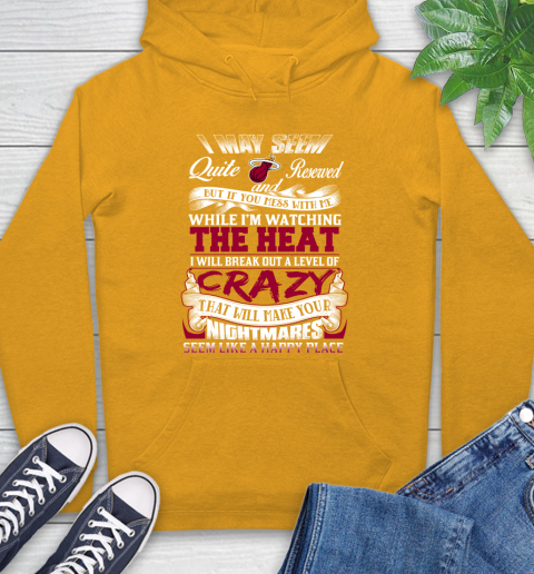 Miami Heat NBA Basketball Don't Mess With Me While I'm Watching My Team Hoodie 2