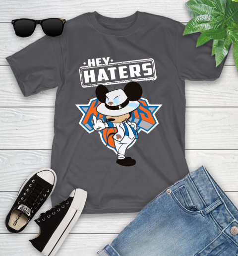 NBA Hey Haters Mickey Basketball Sports Oklahoma City Thunder Youth T-Shirt 6