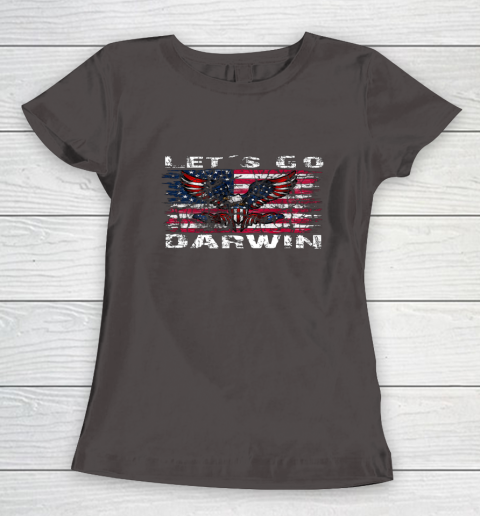 Let's go Darwin America Flag Eagle Women's T-Shirt 5