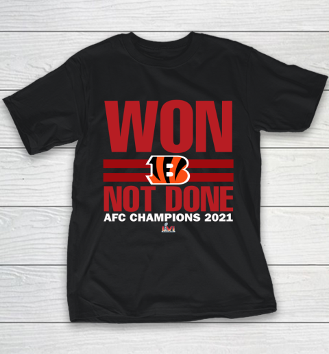 Bengals Super Bowl AFC Championship 2021 Shirt Youth T-Shirt