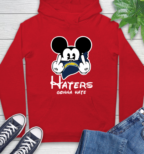 NFL Los Angeles Chargers Haters Gonna Hate Mickey Mouse Disney Football T Shirt Hoodie 10