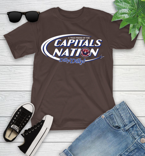 NHL A True Friend Of The Washington Capitals Dilly Dilly Hockey Sports Youth T-Shirt 7