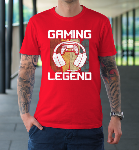 Gaming Legend PC Gamer Video Games Vintage T-Shirt 16