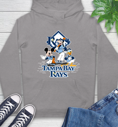 MLB Tampa Bay Rays Mickey Mouse Donald Duck Goofy Baseball T Shirt Hoodie 6