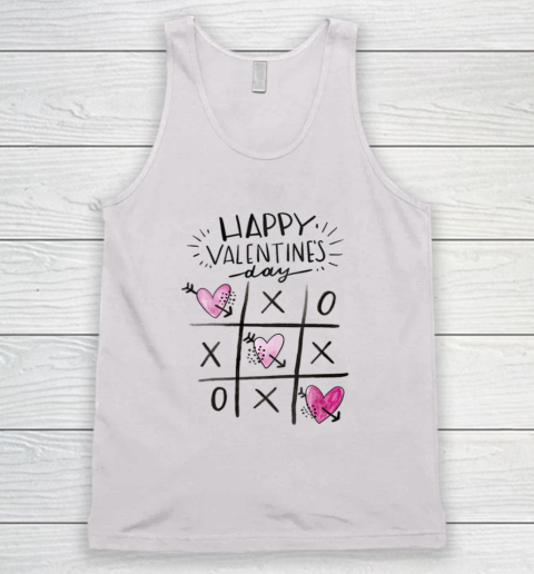Love Happy Valentine Day Heart Lovers Couples Gifts Pajamas Tank Top