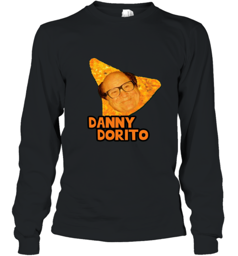 Danny Dorito. Funny Danny DeVito Parody T Shirt Long Sleeve