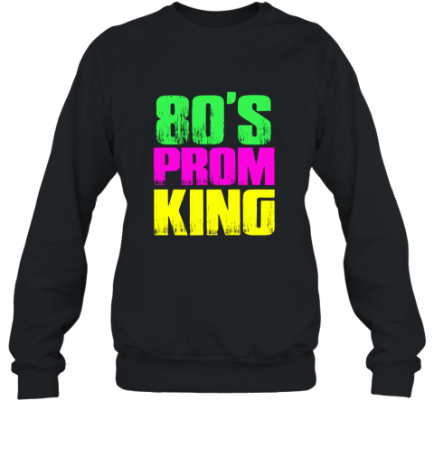 Men_s Men_s 80_s Prom King Eighties Neon Party Shirt Costume Sweatshirt