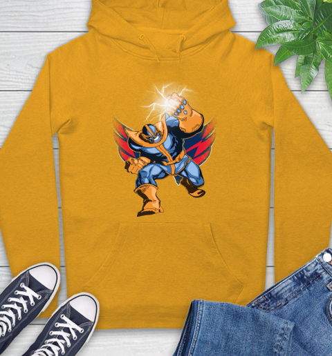 Washington Capitals NHL Hockey Thanos Avengers Infinity War Marvel Hoodie 2