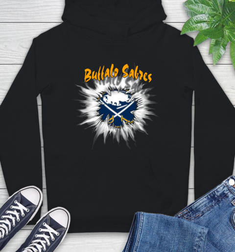 Buffalo Sabres NHL Hockey Adoring Fan Rip Sports Hoodie