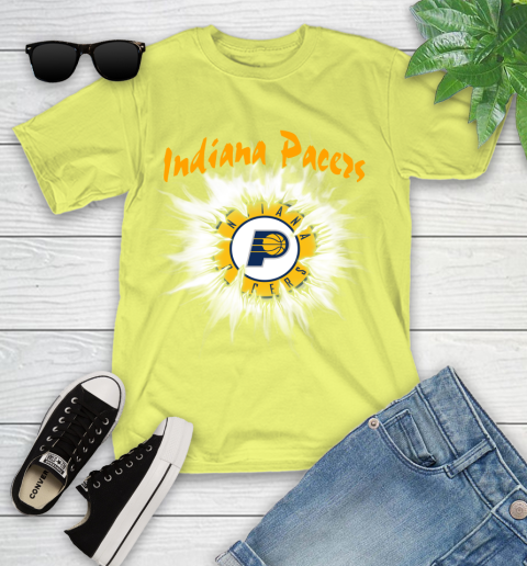 Indiana Pacers NBA Basketball Rip Sports Youth T-Shirt 10