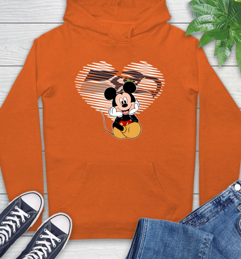 NFL Seattle Seahawks The Heart Mickey Mouse Disney Football T Shirt_000 Hoodie 4