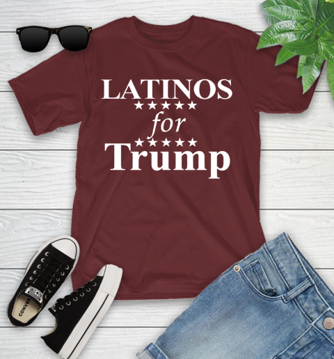 Latinos For Trump Youth T-Shirt 14