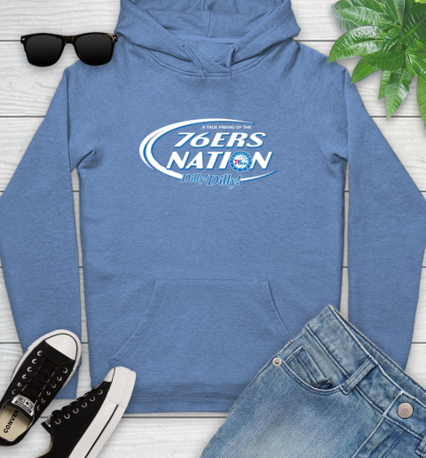 NBA A True Friend Of The Philadelphia 76ers Dilly Dilly Basketball Sports Youth Hoodie 13