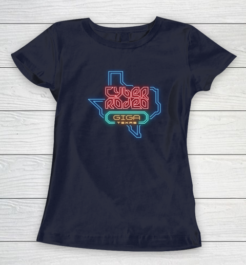 Cyber Rodeo Shirt Elon Musk Giga Texas Tesla Event Women's T-Shirt 2