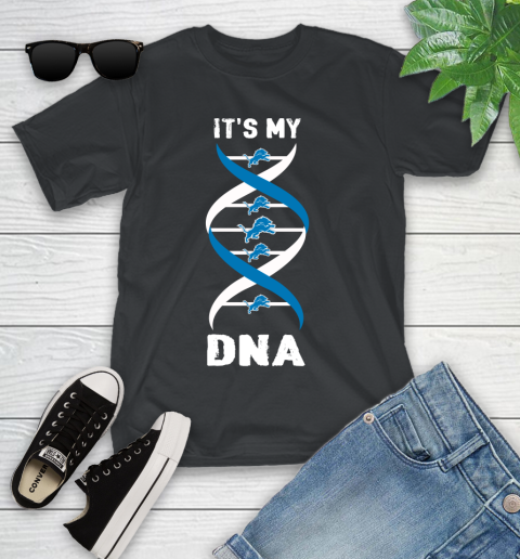 Detroit Lions NFL Football It's My DNA Sports Youth T-Shirt