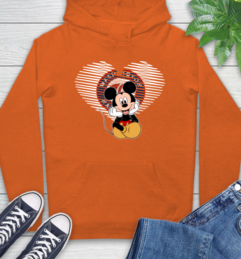 MLB Washington Nationals The Heart Mickey Mouse Disney Baseball T Shirt_000 Hoodie 4