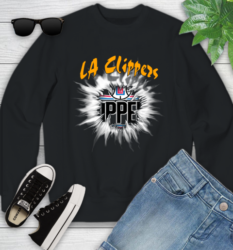 LA Clippers NBA Basketball Rip Sports Youth Sweatshirt